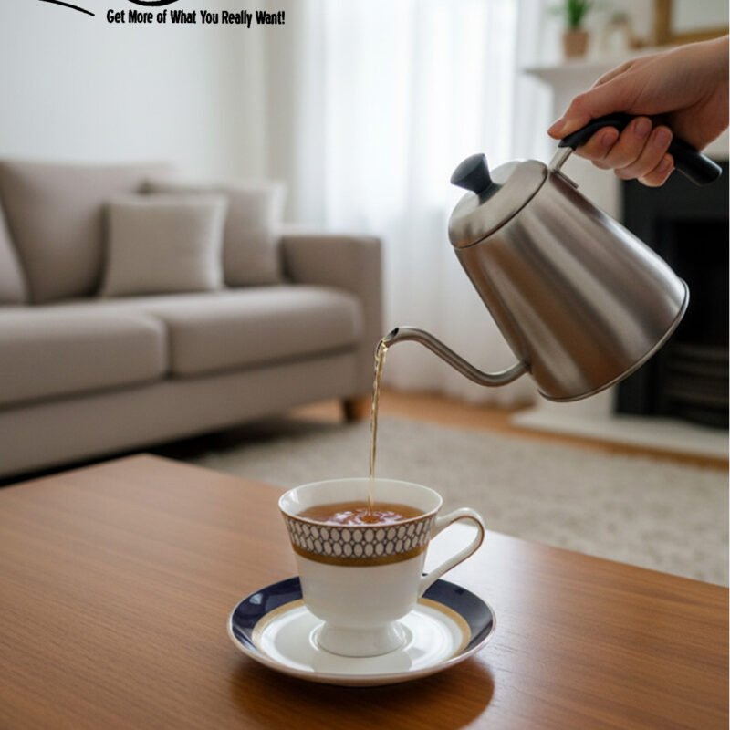 Elegant Porcelain Cup & Saucer Set – Luxury Tea & Coffee Drinkware CK