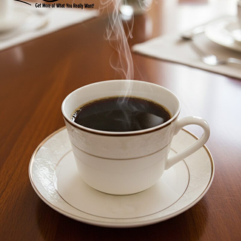 12-Piece Timeless Cup & Saucer Set – Elegant Ceramic Tea & Coffee Drinkware CK