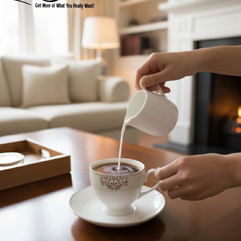 Luxury Porcelain Tea Cup and Saucer Set – Elegant Tea & Coffee Cups for Every Occasion CK