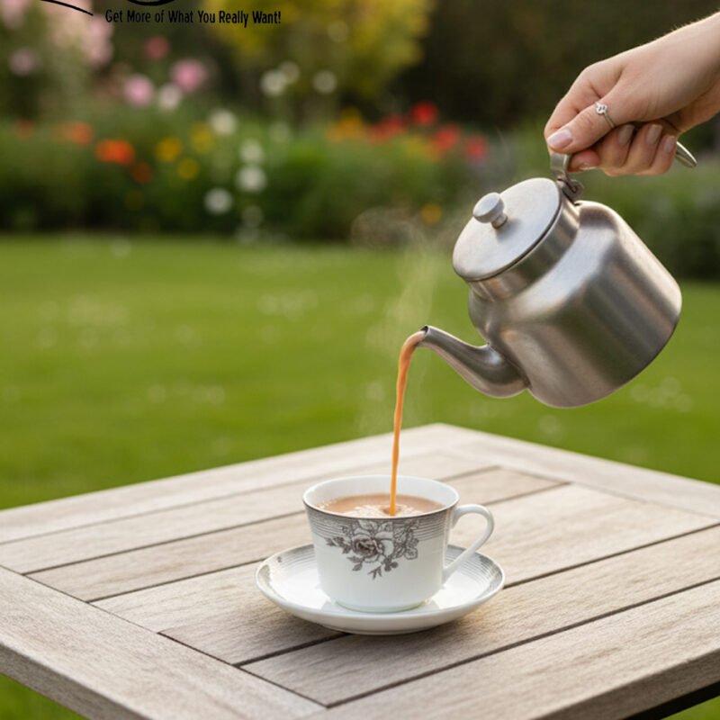 12-Piece Timeless Cup & Saucer Set – Elegant Ceramic Tea & Coffee Set CK