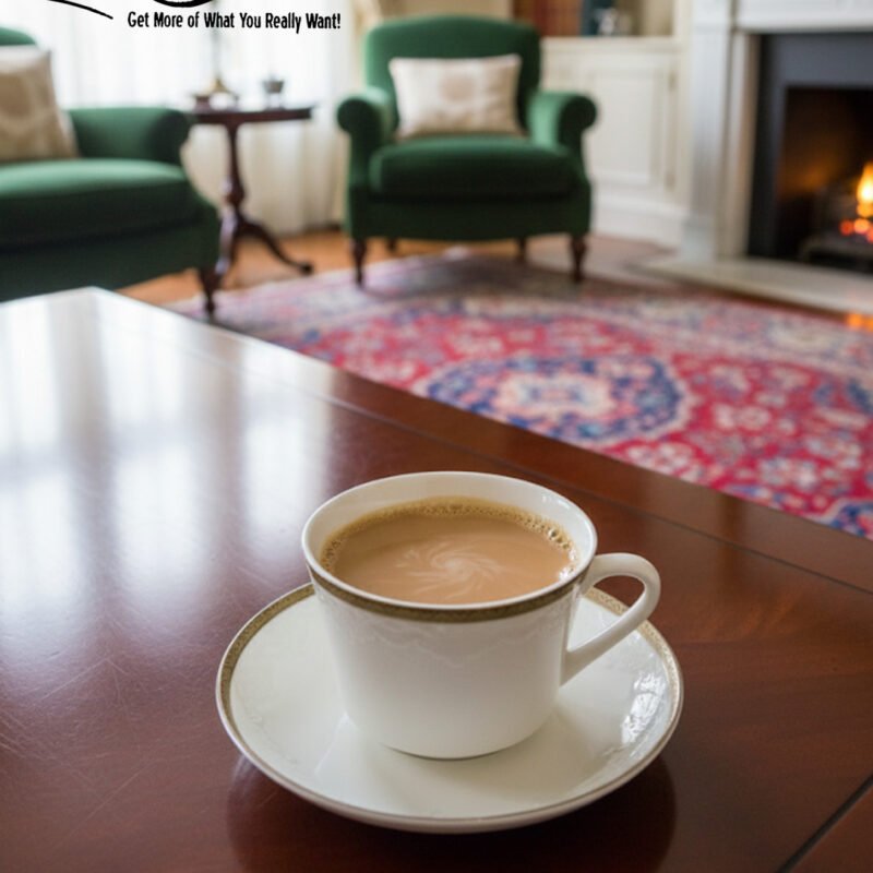 12-Piece Timeless Cup & Saucer Set – Elegant Ceramic Tea & Coffee Drinkware CK