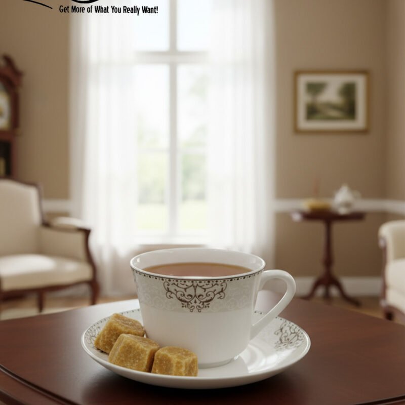 12-Piece Timeless Cup & Saucer Set – Premium Ceramic Tea & Coffee Set CK