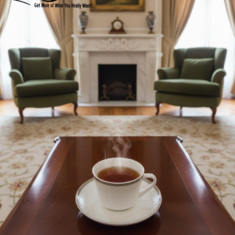 12-Piece Timeless Cup & Saucer Set – Classic Ceramic Tea & Coffee Drinkware CK