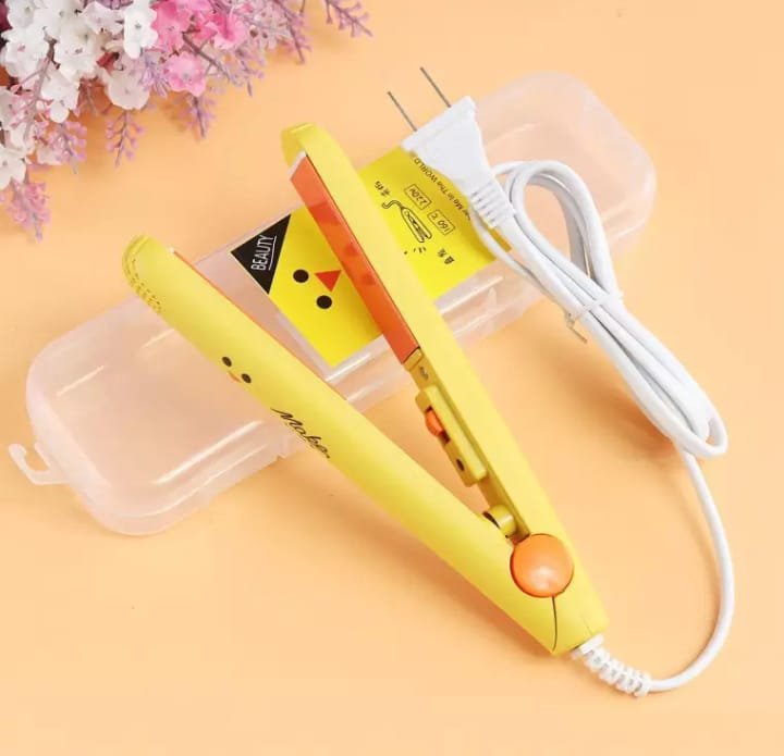 Mini Hair Straightener & Curling Iron – High Quality Small Flat Iron | Portable Styling Tool for Women - Image 3