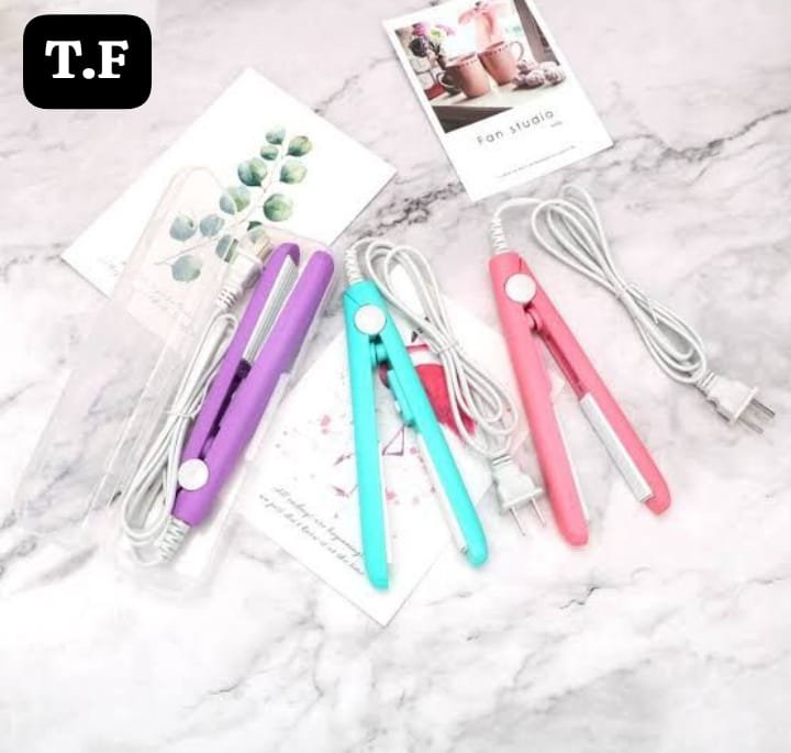 Mini Hair Straightener & Curling Iron – High Quality Small Flat Iron | Portable Styling Tool for Women
