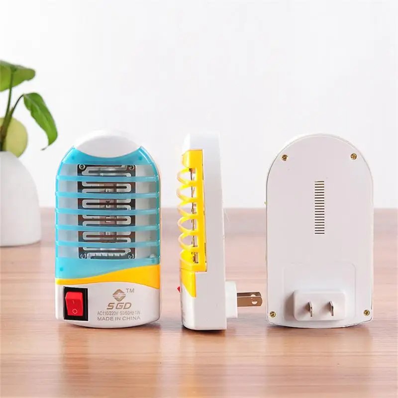 Mini Electric Mosquito Killer Lamp – UV LED Bug Trap Light | Safe, Eco-Friendly Pest Repellent for Home, Bedroom & Kitchen
