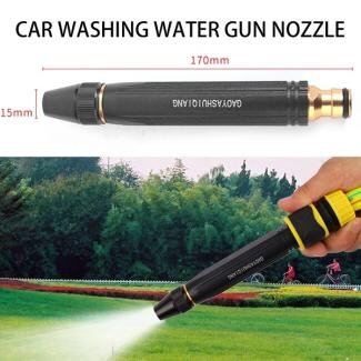 High Pressure Water Spray Nozzle – Adjustable Brass Hose Pipe Nozzle for Car Wash, Garden & Lawn Cleaning - Image 9