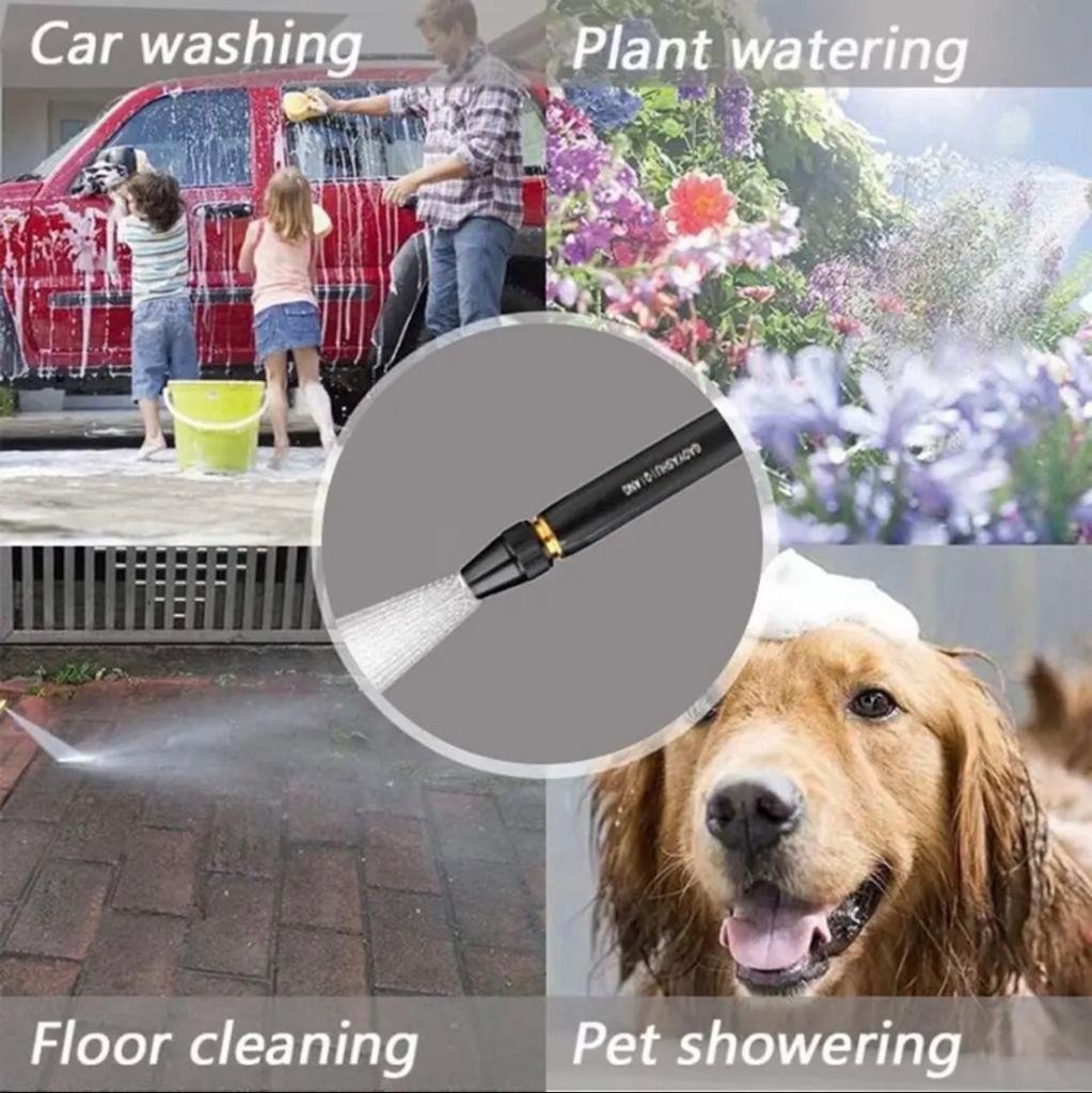 High Pressure Water Spray Nozzle – Adjustable Brass Hose Pipe Nozzle for Car Wash, Garden & Lawn Cleaning - Image 6