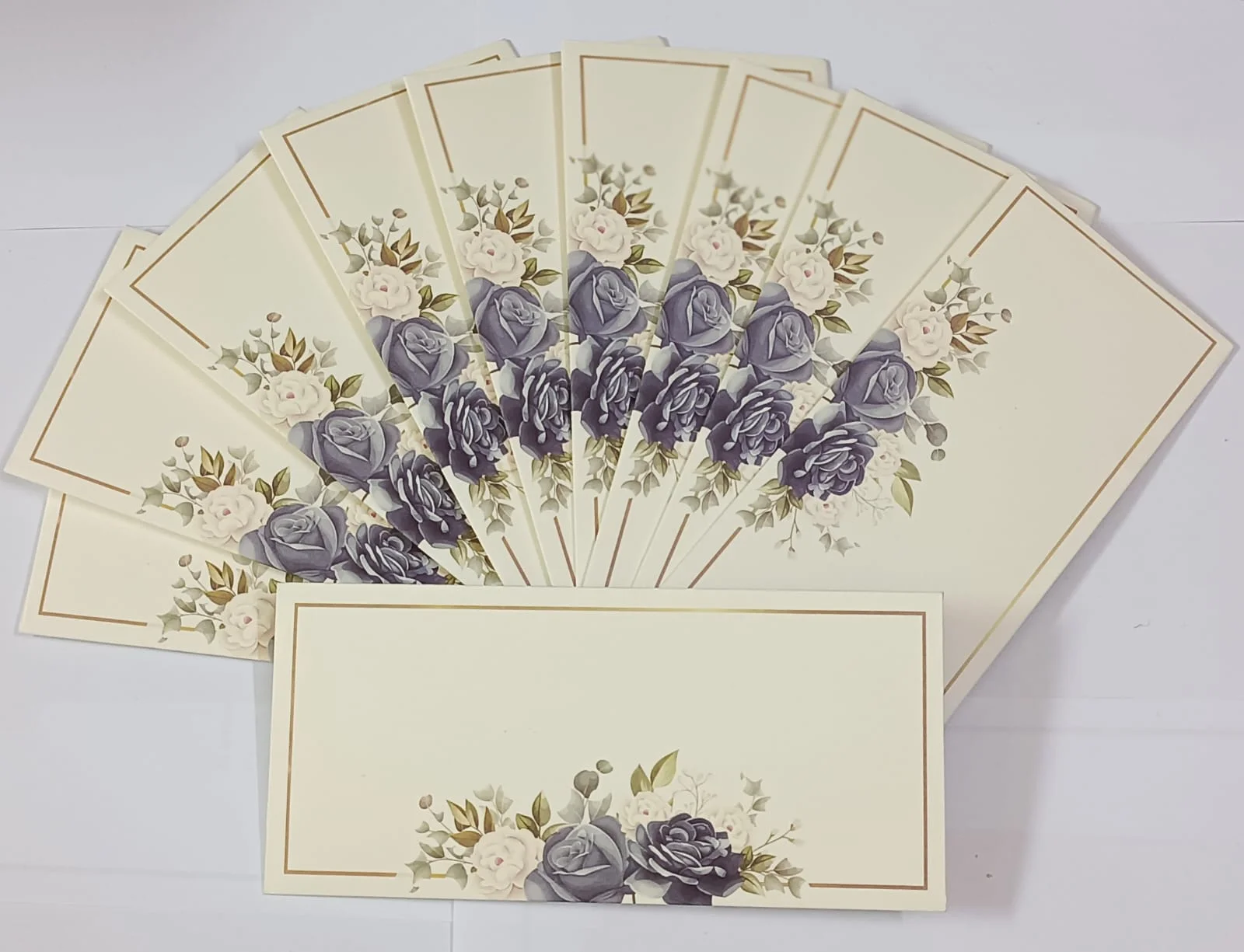 10Pcs Hard Card Material Self Stick Envelopes – Four Color Gift Envelopes for Eid, Birthday, Wedding & Events (1 Packet)