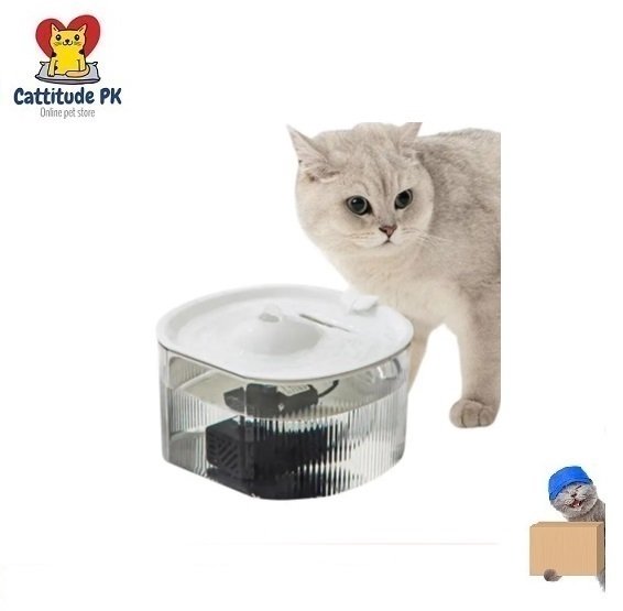 Pet Water Fountain – 1.5L Fresh Filtered Water Dispenser for Cats & Dogs – Automatic Pet Drinking Fountain