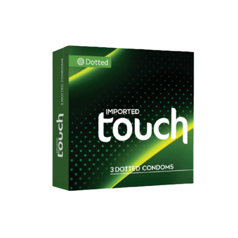 Touch Dotted Condoms – Pack of 3 – Extra Dots for Enhanced Pleasure & Sensation