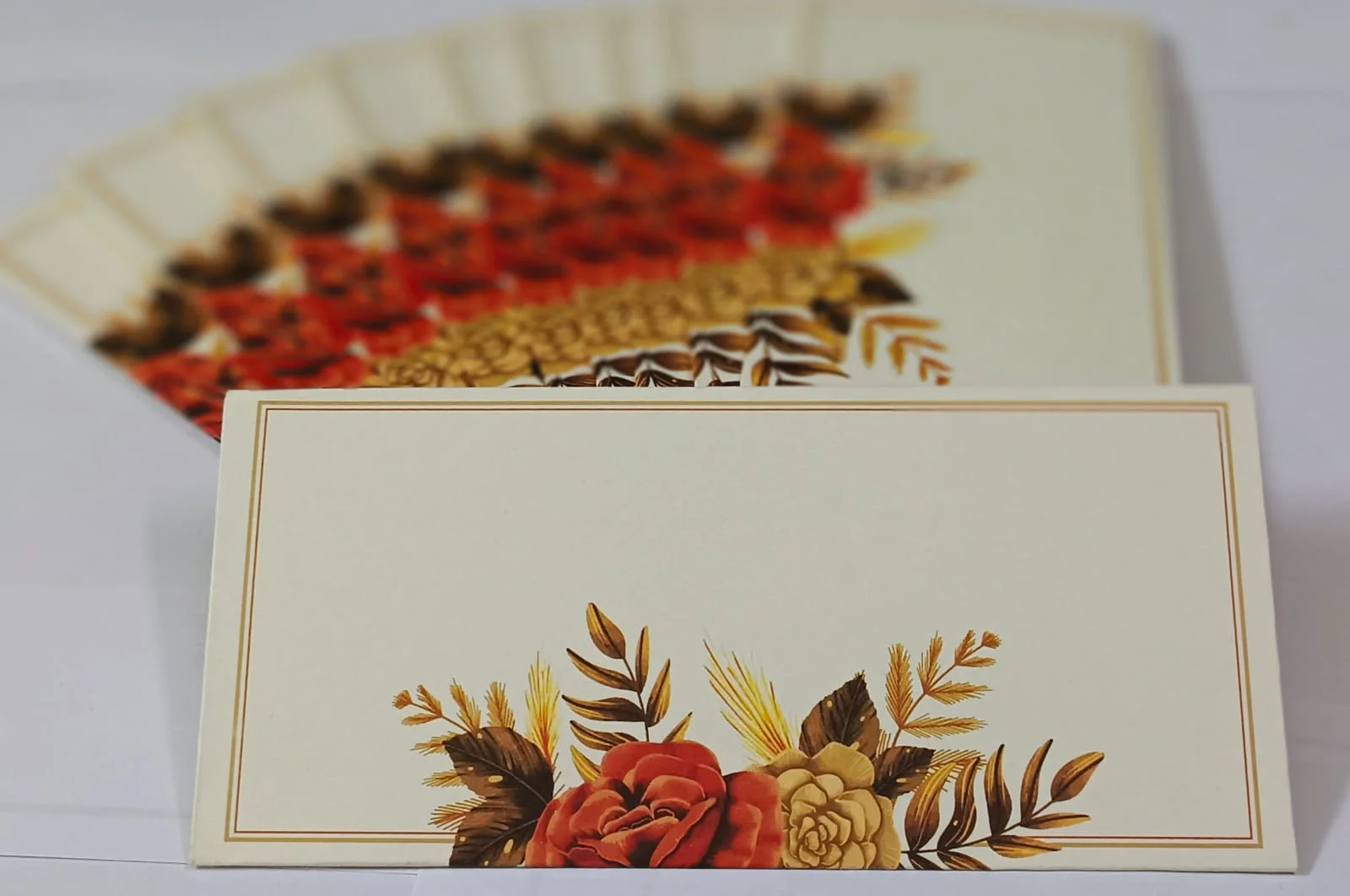 10Pcs Hard Card Material Self Stick Envelopes – Four Color Gift Envelopes for Eid, Birthday, Wedding & Events (1 Packet) - Image 4