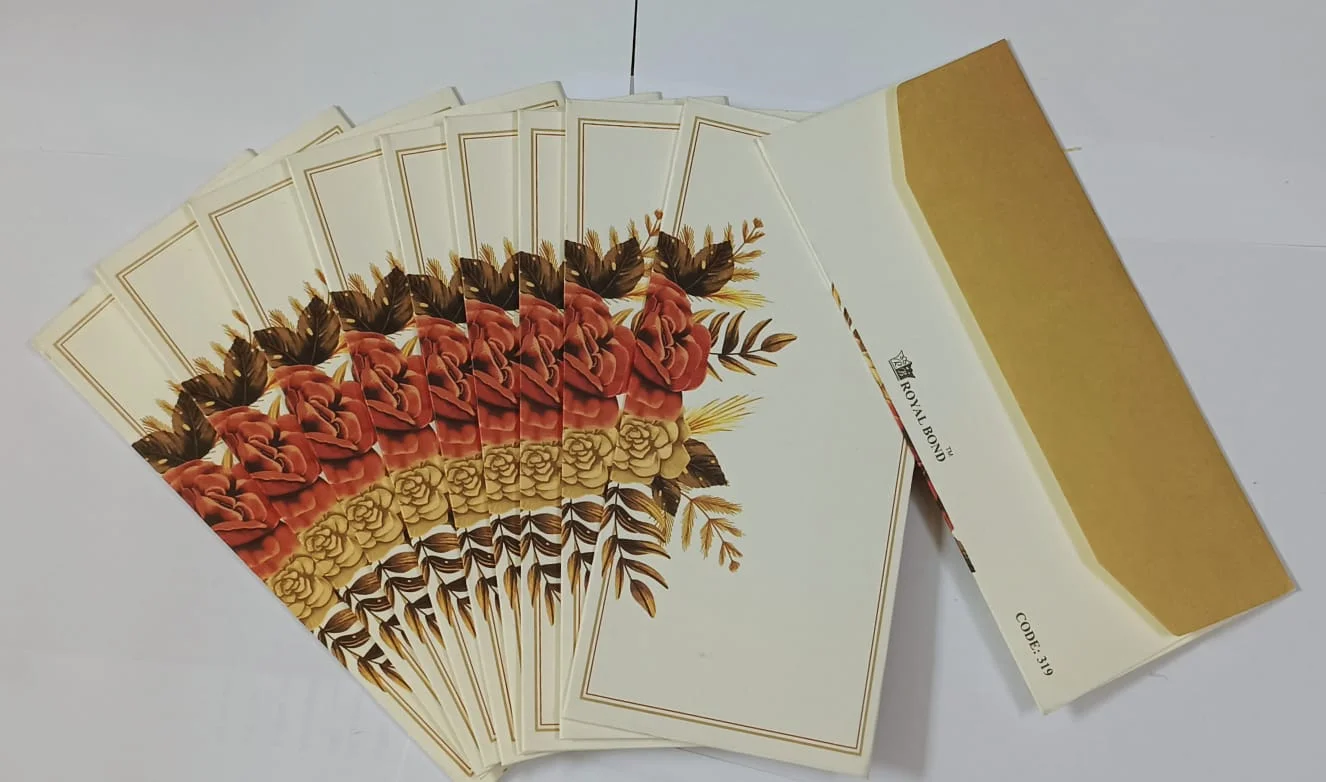 10Pcs Hard Card Material Self Stick Envelopes – Four Color Gift Envelopes for Eid, Birthday, Wedding & Events (1 Packet) - Image 3