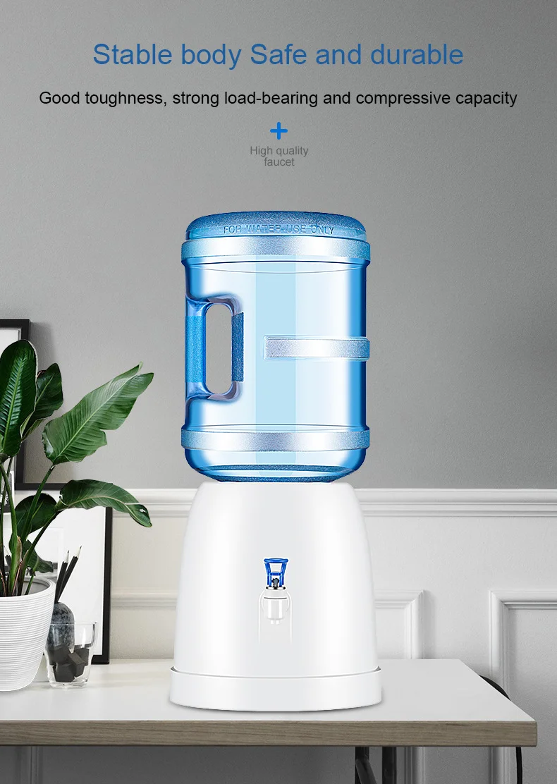 Non-Electric Mini Water Dispenser – Portable Table/Desk Water Dispenser for 19L Bottle | Ideal for Home, Kitchen, Office & Outdoor - Image 5