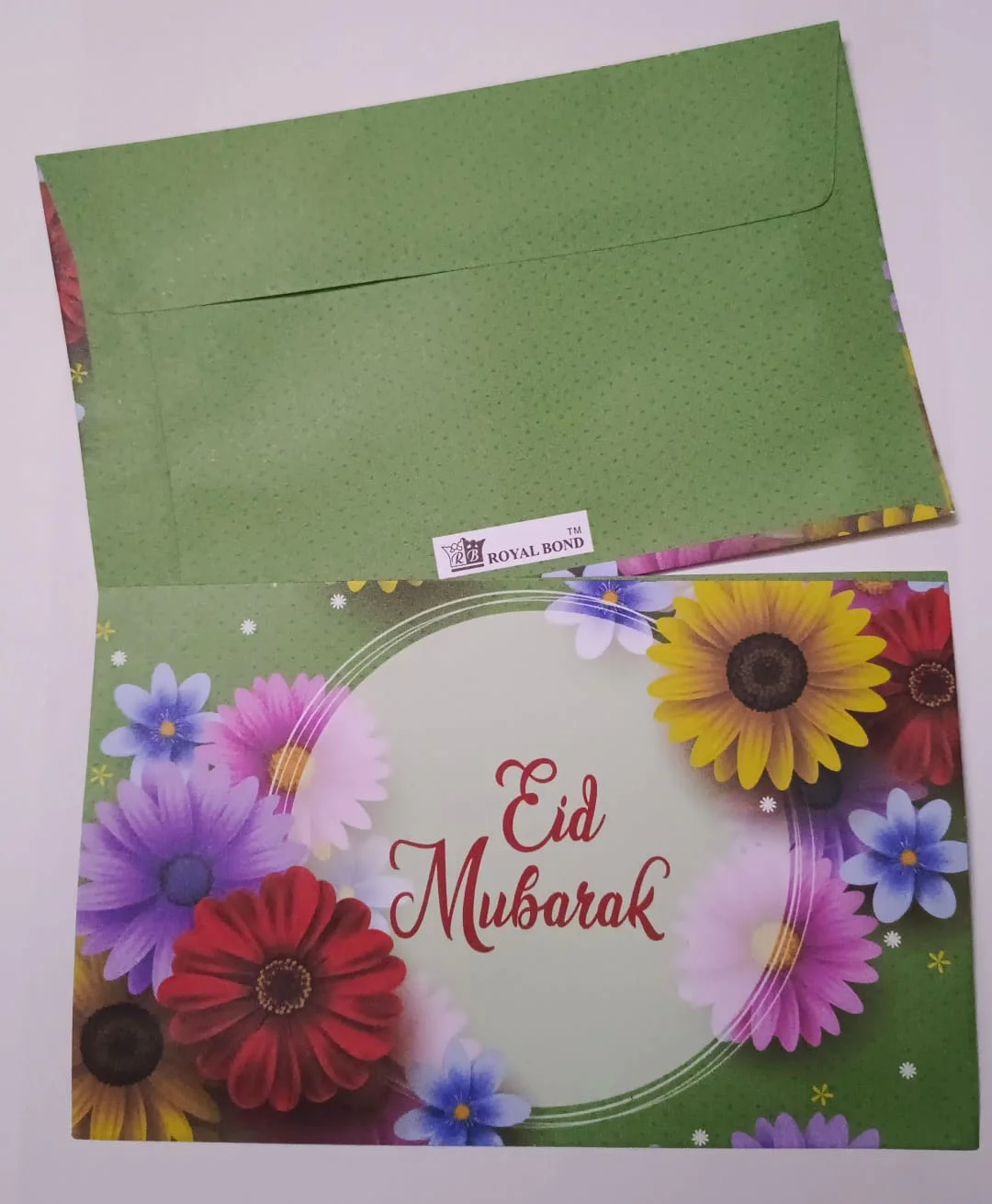 Eid Design Gift Envelopes – 25 Pcs Pack (1 Packet) | Four Color Printed Paper Envelopes for Eidi, Money & Greeting | Premium Quality Eid Envelopes - Image 6