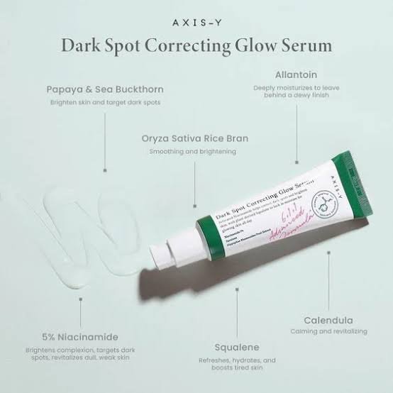 AXIS-Y Dark Spot Correcting Glow Serum 50ml | Brightening & Hydrating Serum with Niacinamide | Korean Skincare for Even Tone & Radiant Skin - Image 6