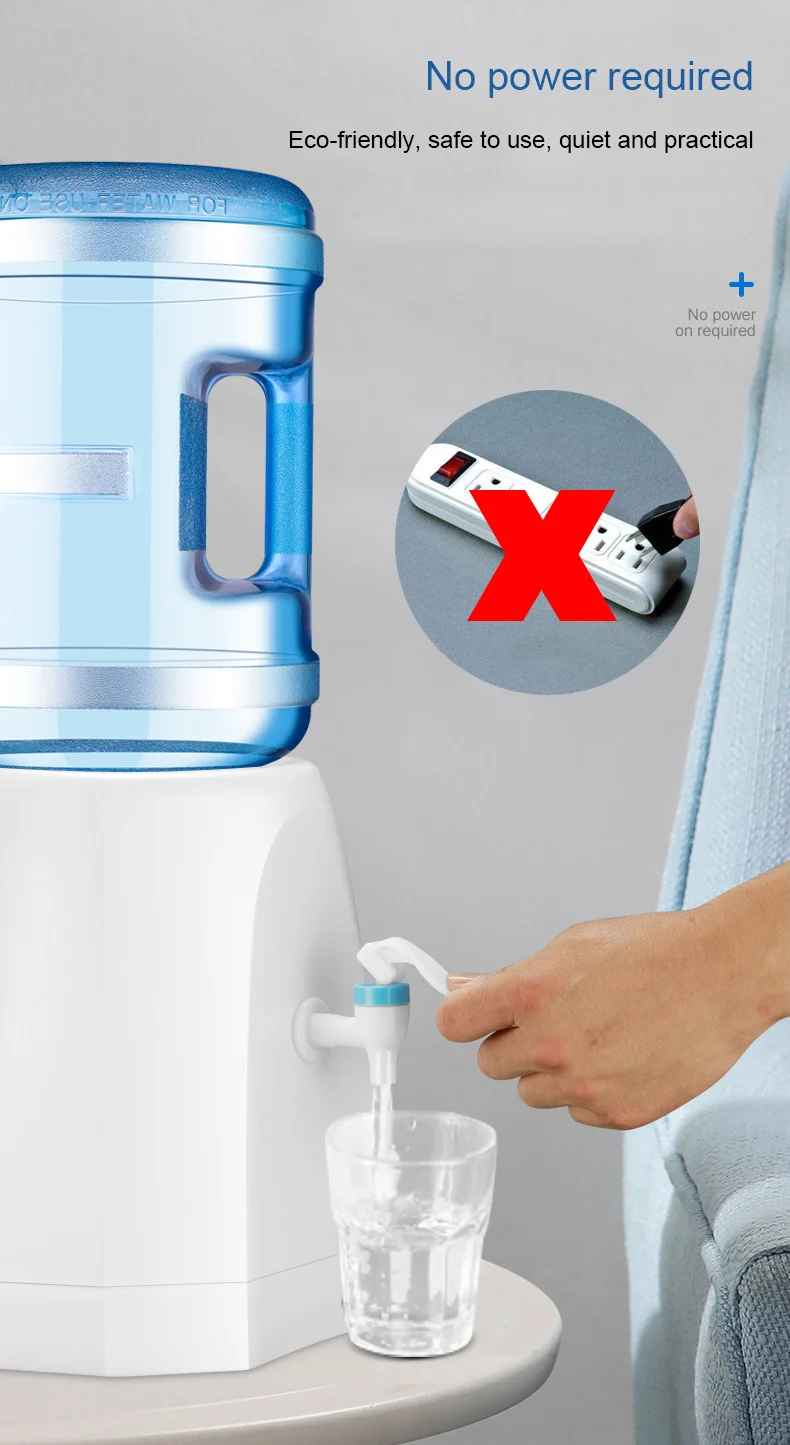 Non-Electric Mini Water Dispenser – Portable Table/Desk Water Dispenser for 19L Bottle | Ideal for Home, Kitchen, Office & Outdoor - Image 7