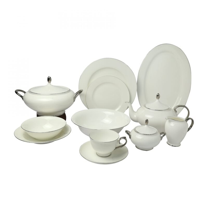 61-Piece Dinner Set for 8 Persons – Complete Elegant Tableware Collection | Durable & Stylish CK