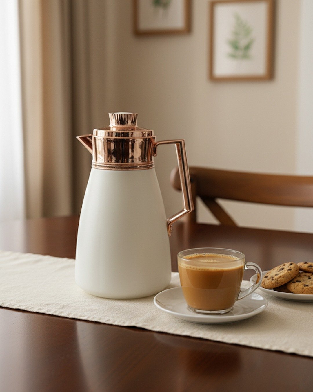 Elegant 1 Litre Insulated Flask with Modern Metallic Finish – Premium Hot & Cold Beverage Flask CK - Image 9
