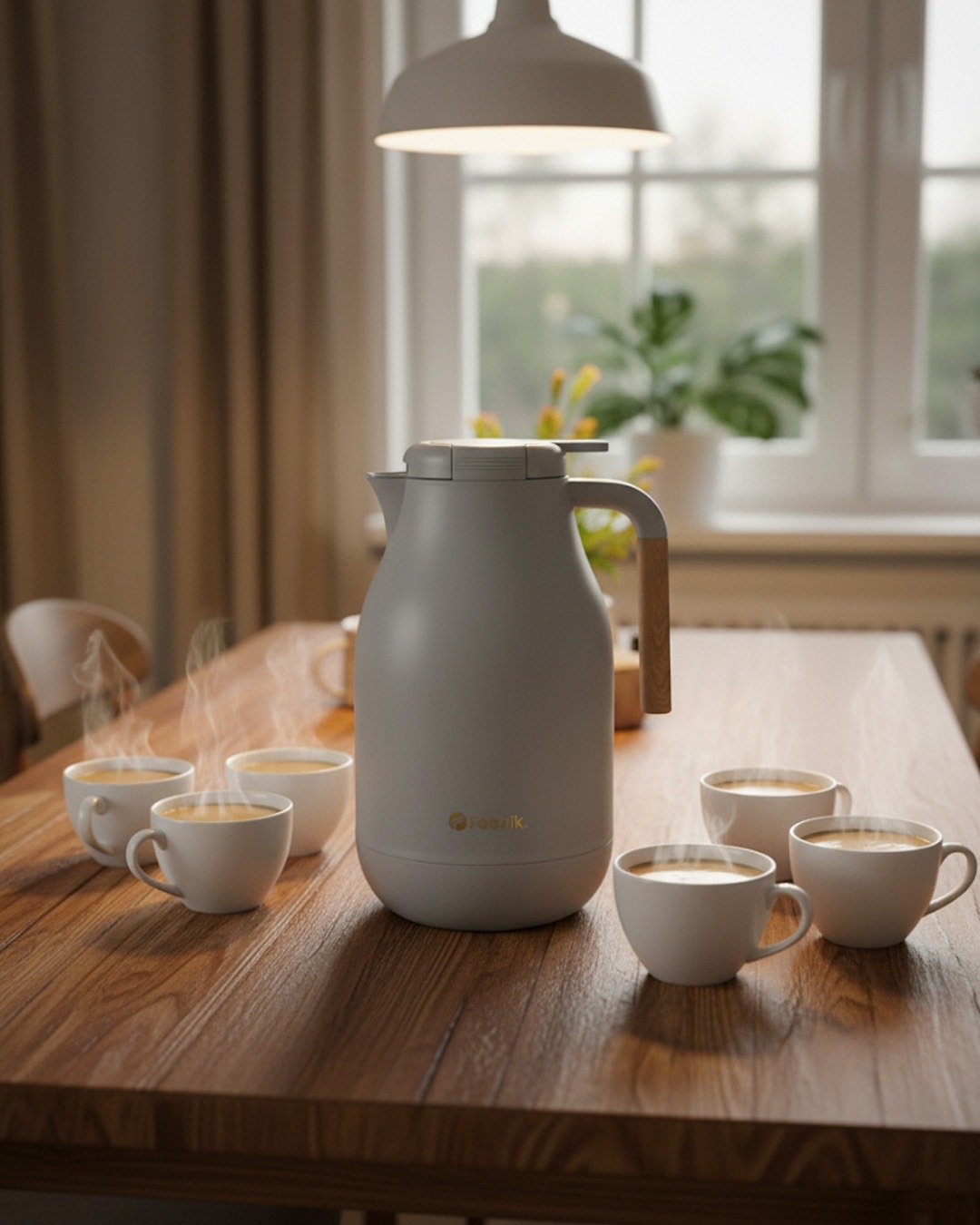 Feenik 2 Litre Thermos Flask – Minimalist Design, Maximum Function | Hot & Cold Beverage Dispenser CK - Image 11