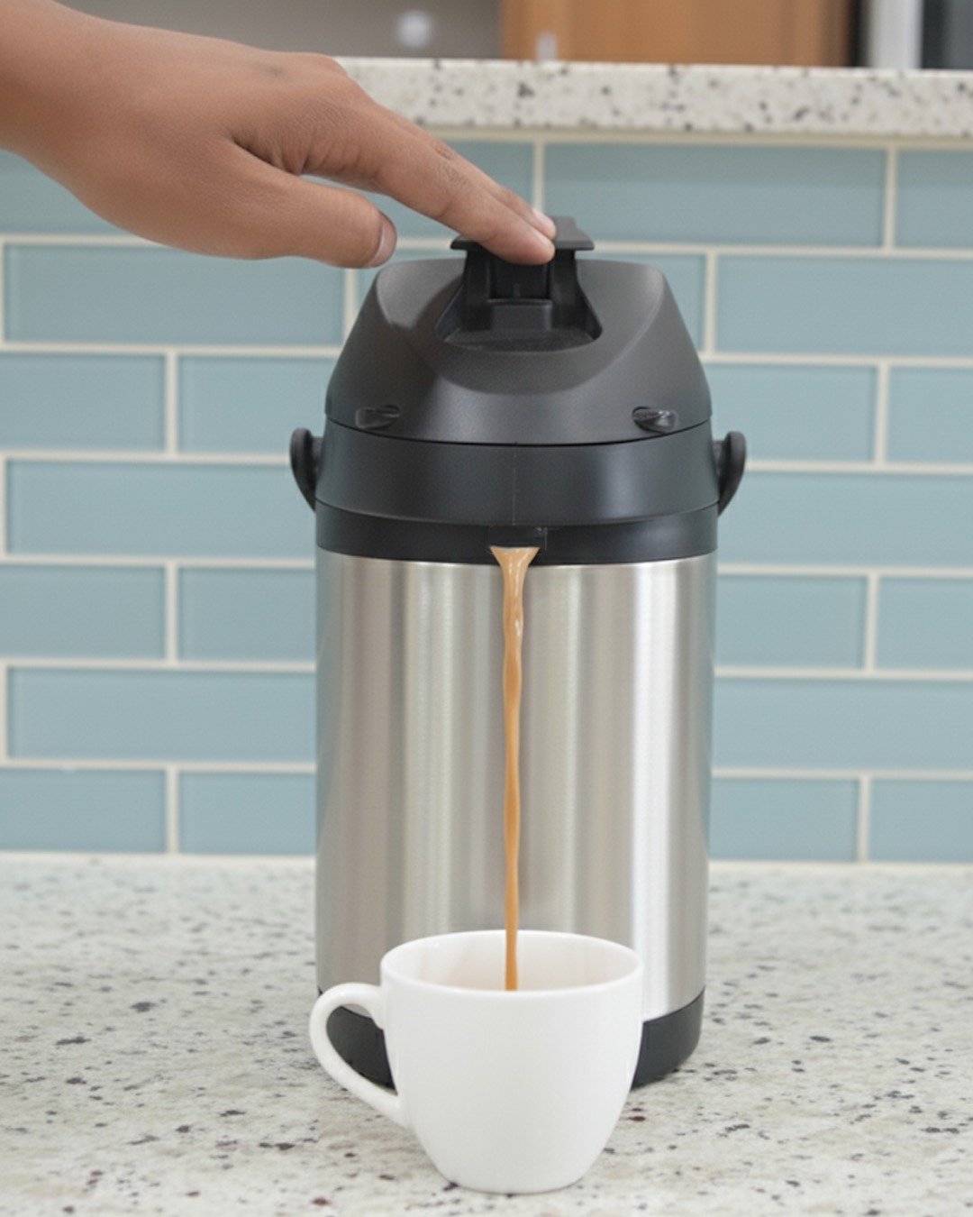 DayDays Premium Steel Flask – 3L, 3.5L & 4L Heavy-Duty Hot & Cold Beverage Dispenser CK - Image 5