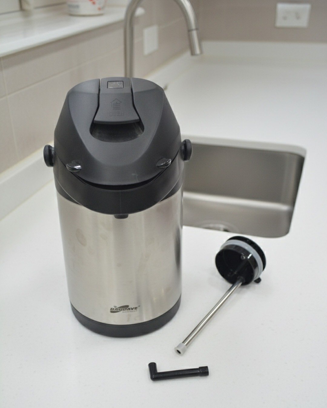 DayDays Premium Steel Flask – 3L, 3.5L & 4L Heavy-Duty Hot & Cold Beverage Dispenser CK - Image 4