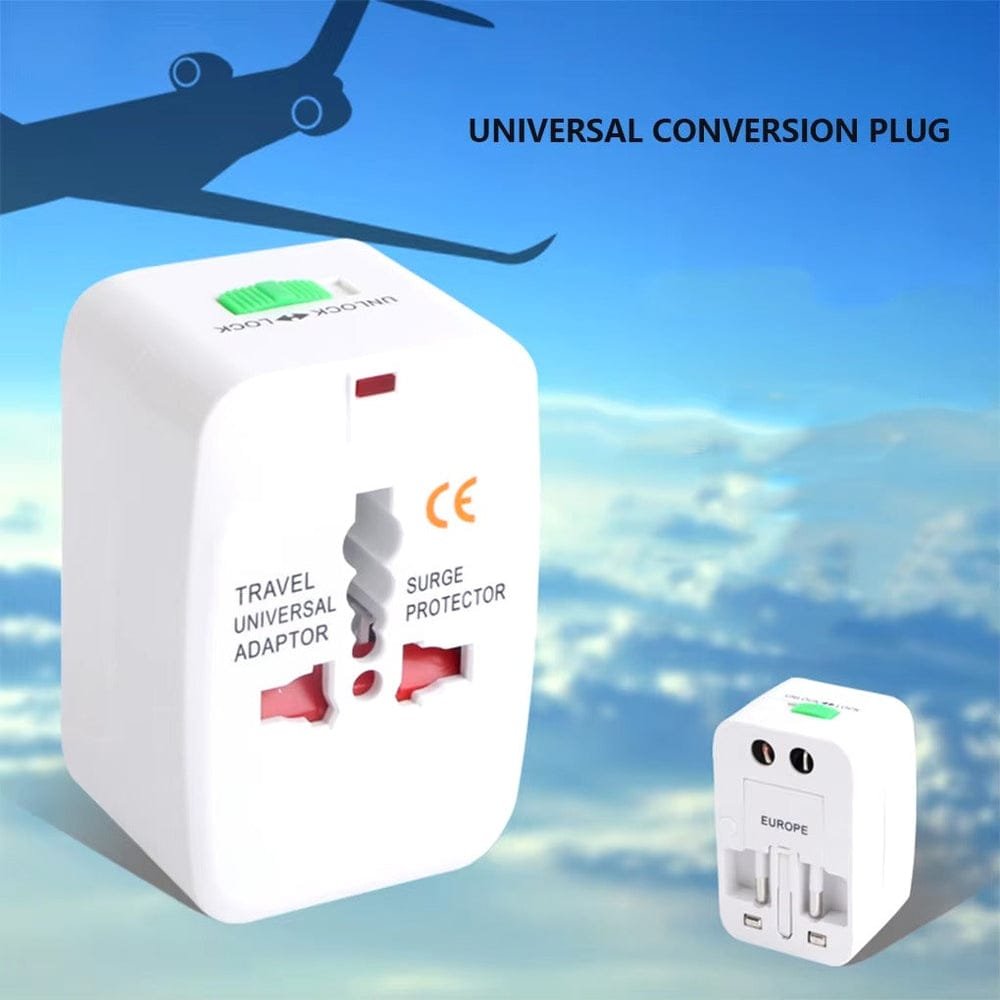Universal Travel Adapter – All-in-One International Plug Adapter with Multiple Socket Options - Image 3