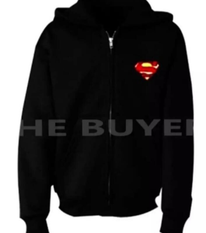 Superhero Logo Zipper Hoodies – Batman, Captain America, Superman (Unisex)