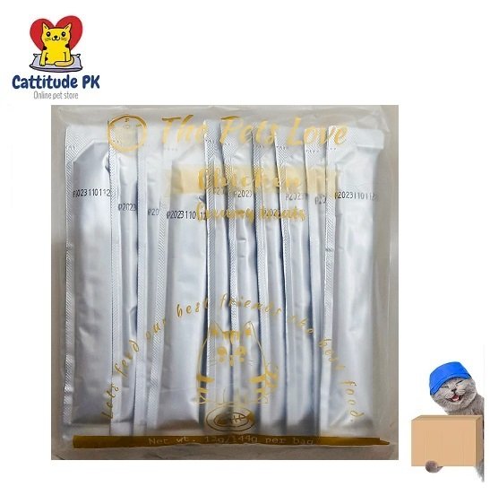 Cat Creamy Lickable Treat – Pack of 24 – Chicken Flavor | Delicious Cat Creamy Treats | High-Protein, Grain-Free Cat Snack | Healthy & Tasty Lickable Cat Treats