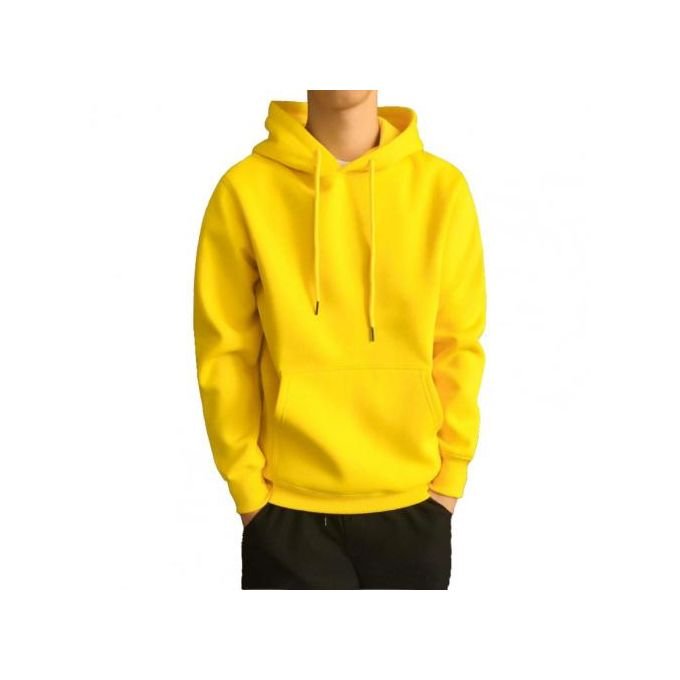 Classic Pullover Hoodie – Multiple Colors (Black, Red, Yellow) | Unisex