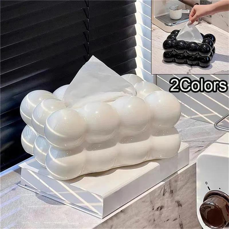 Bubble Shape Tissue Box Holder Living Room Tissue Case Cover Toilet Paper Dispenser Case Kitchen Napkin Holder Handkerchief Box - Image 5