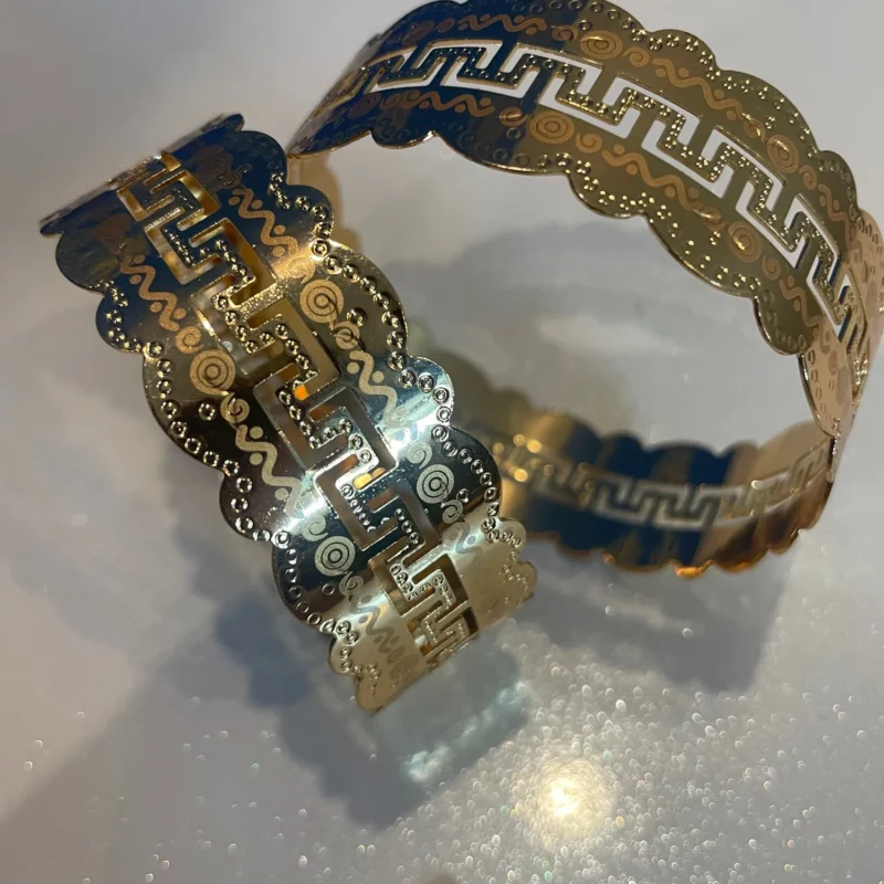Elegant Gold-Style Bangles for Women – Premium Fashion Jewelry