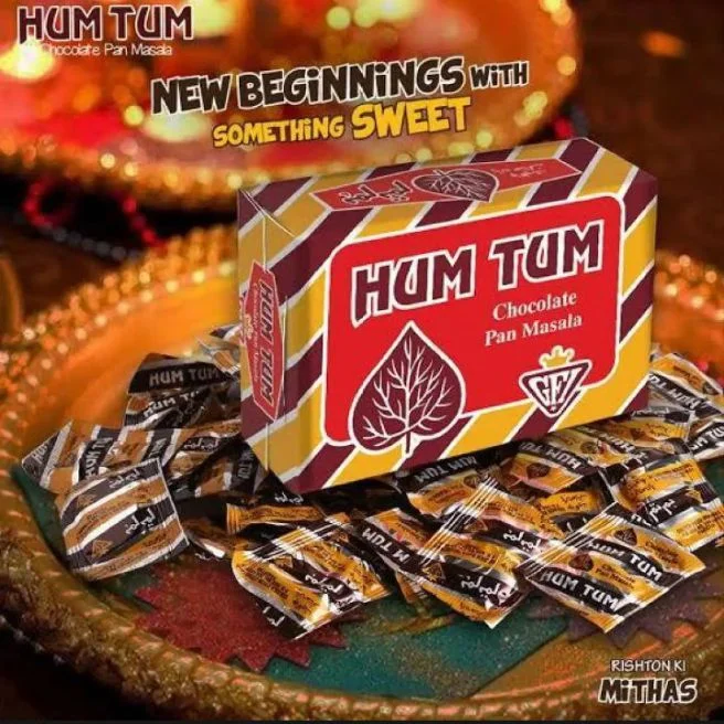 Original Hum Tum Pan Masala | Big Size Pack of 48 | Shahi Deluxe Mix – Meetha & Refreshing Mouth Freshener at Affordable Price