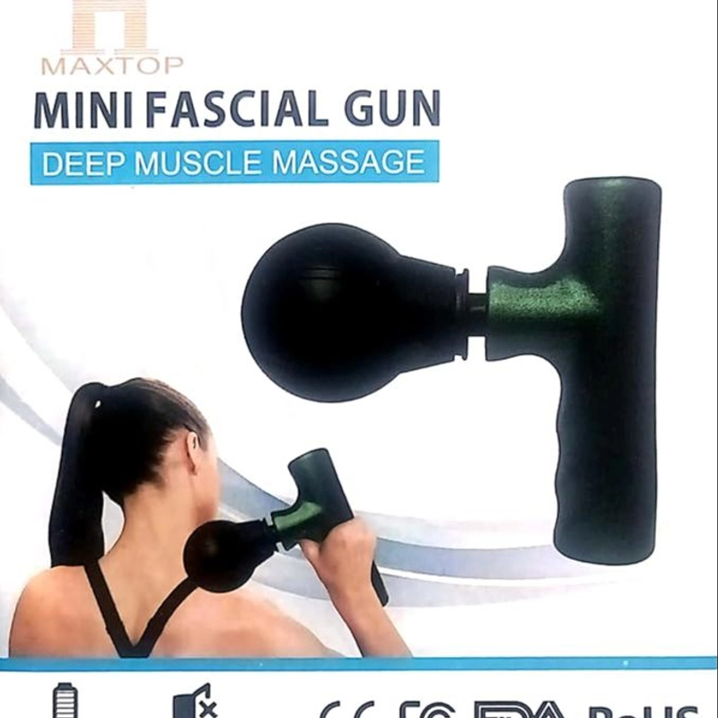 Electric Massage Gun – Deep Tissue Body Massager for Pain Relief | Rechargeable Portable Muscle Massage Machine with High-Torque Motor & Multi-Speed Settings