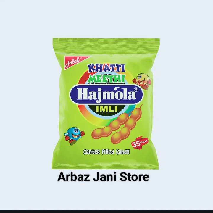 Khatti Meethi Hajmola Imli Candy (Pack of 35 Pieces) | Center Filled Tamarind Candy | Sweet & Sour Chatpata Candy | Affordable Price