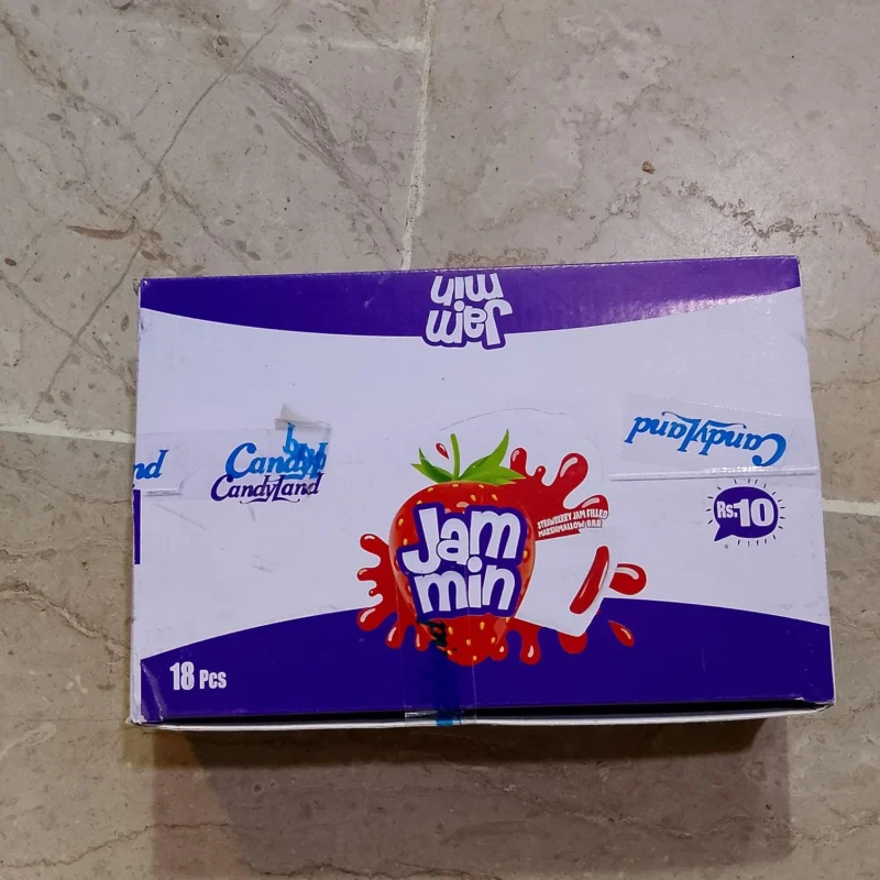 Jam Min Jelly – Pack of 18 Big Pieces | CandyLand Children’s Favorite Jelly | Soft, Chewy & Affordable Candy