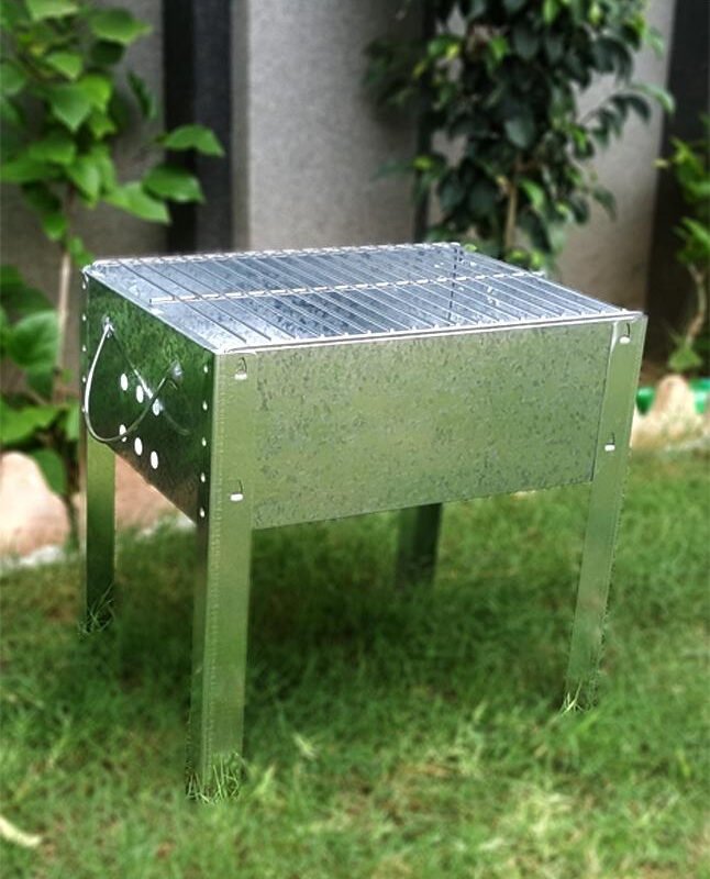 Mini BBQ Grill – Ultra Portable Barbecue Grill for Outdoor Camping & Picnic Cooking