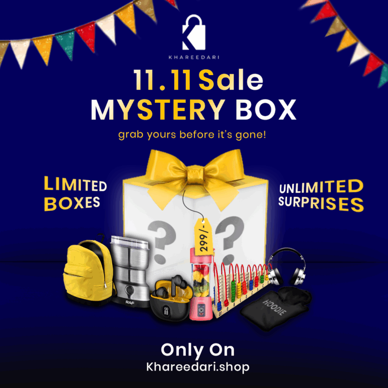 11.11 MEGA MYSTERY BOX – Khareedari.shop Special Sale