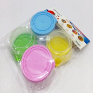 (Pack of 2) Mini Plastic Food Storage Containers | Multi-Purpose Box with Twist Cap | Premium Quality Airtight Jars - Image 5