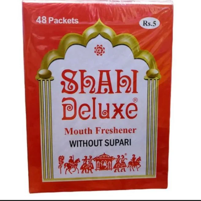 Original Shahi Deluxe Mouth Freshener – Pack of 48 | Premium Mukhwas for Long-Lasting Freshness | Sweet & Minty After-Meal Digestive