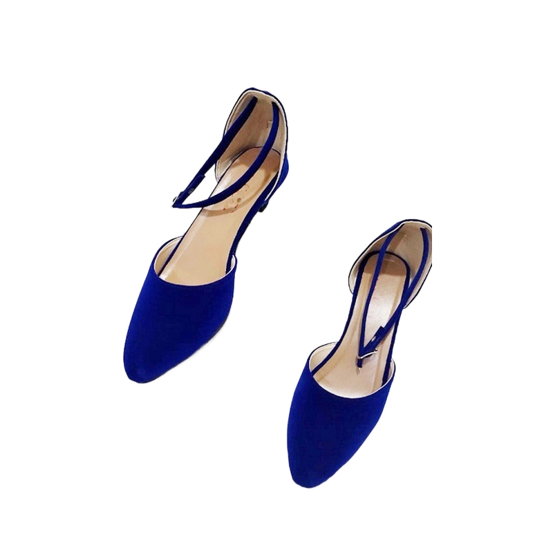 Stylish Blue Heel Pump Shoes for Women – Comfortable Party & Event Wear | Ideal for Indoor & Outdoor Use - Image 5