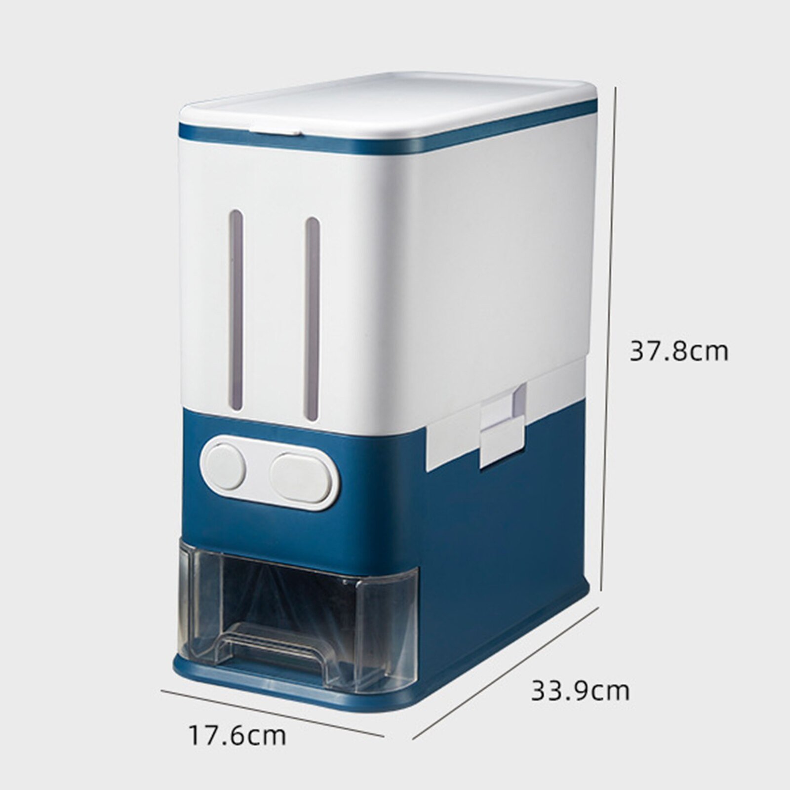 Automatic Rice Storage Box | Moisture-Proof Cereal Dispenser | Sealed Grain Storage Bin for Kitche - Image 2