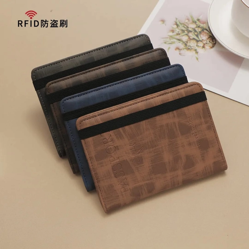 Premium Long Passport Wallet – 4 Colors | High-Capacity & Stylish Design