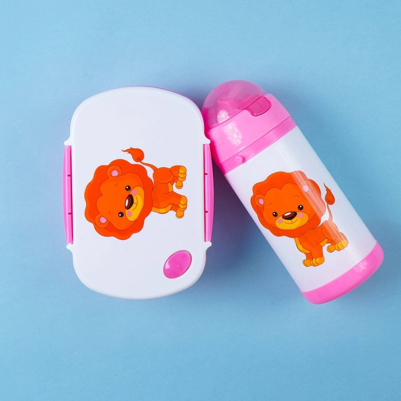 Kids Owl Lunch Box With Water Bottle – BPA-Free, Leak-Proof, School Lunch Set