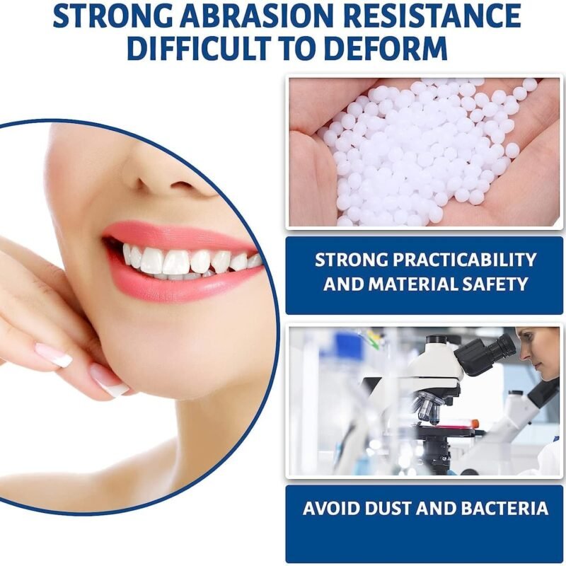 Temporary Tooth Repair Kit, Tooth Repair Glue Shapeable Teeth Gaps Filling Solid Temporary Teeth Repair False Teeth Glue