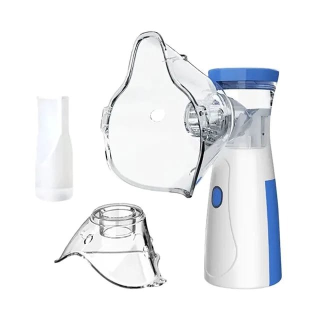 Mesh Portable Nebulizer Machine & Mask for Kids and Adults Mini Inhaler Nebulizer - Mini Nebulizer - Image 6