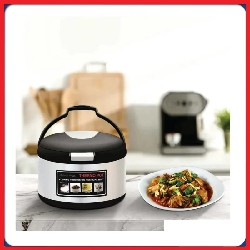 Thermo Pot – Premium Hot Pot, Single Piece – Available in 3 Sizes | Insulated Food Server for Home & Kitchen