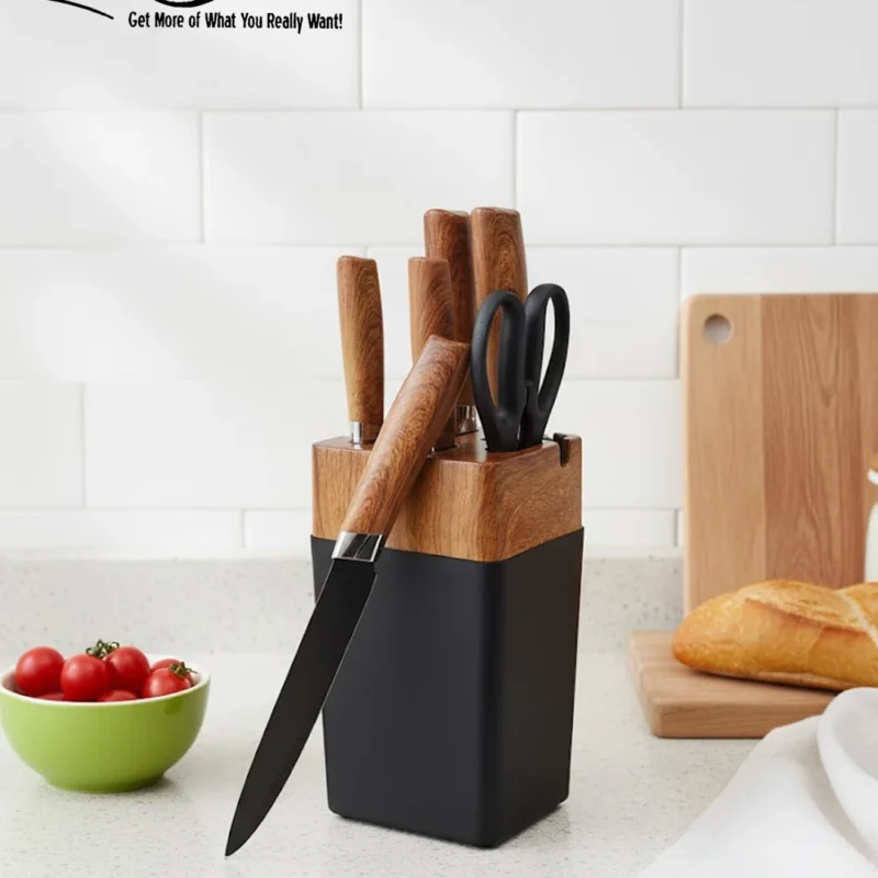 Luxury Marble Look Ceramic Knife Set – Premium Design & Precision Cutting