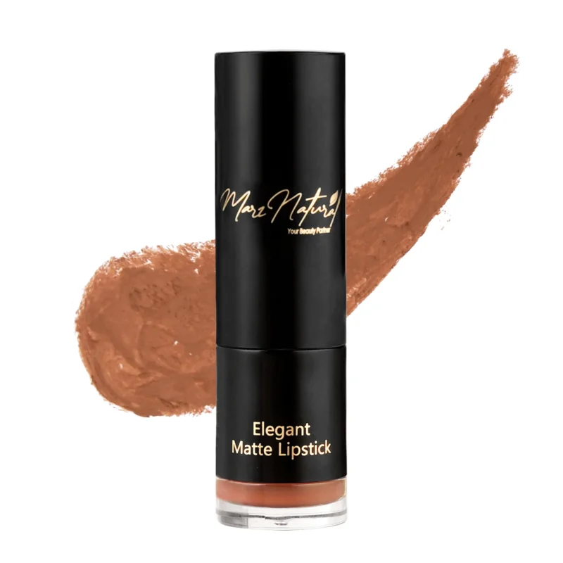 Brown Sugar Elegant Matte Lipstick – Smooth & Long-Lasting Color