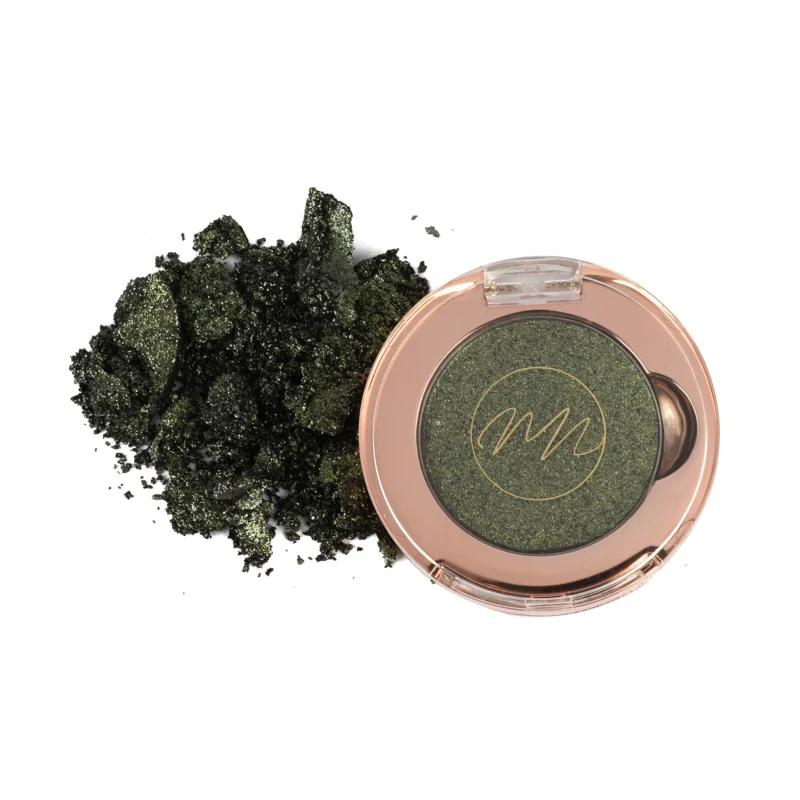 Olive Green Gold Chromatic Mirage Eyeshadow – Multi-Dimensional Shimmer Shade